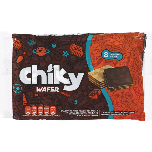 slide 1 of 1, Chiky Wafer, 7.3 oz