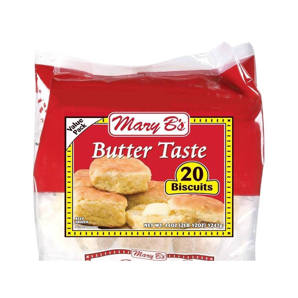 slide 1 of 8, Mary B's Butter Taste Biscuits, 44 oz