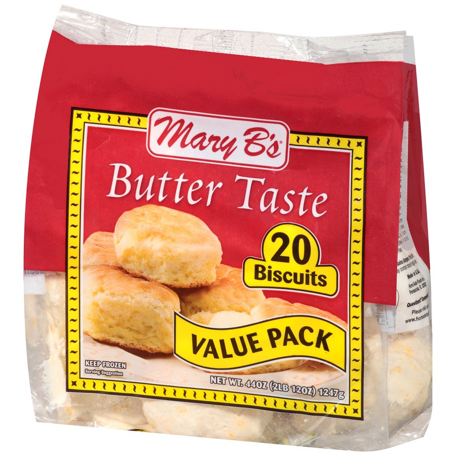 slide 3 of 8, Mary B's Butter Taste Biscuits, 44 oz