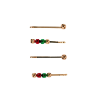 slide 6 of 9, Scunci 4Pk Bell Bobby Pins, 4 ct