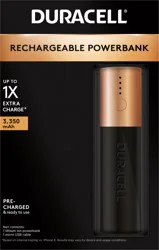 Duracell Rechargeable 3,350 mAh Powerbank 2 1 ea
