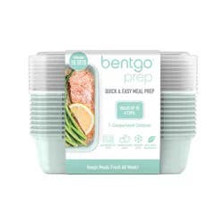 Bentgo Prep 1-Compartment Meal-Prep Containers with Custom-Fit Lids - Mint