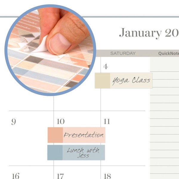 slide 5 of 9, 2025 Cambridge Weekly/Monthly Planner, 5-1/2"" X 8-1/2"", Triad, January To December, 1728-200, 1 ct