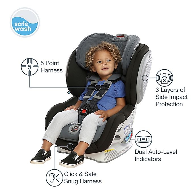 slide 4 of 9, Britax Advocate ClickTight SafeWash Convertible Car Seat - Otto, 1 ct