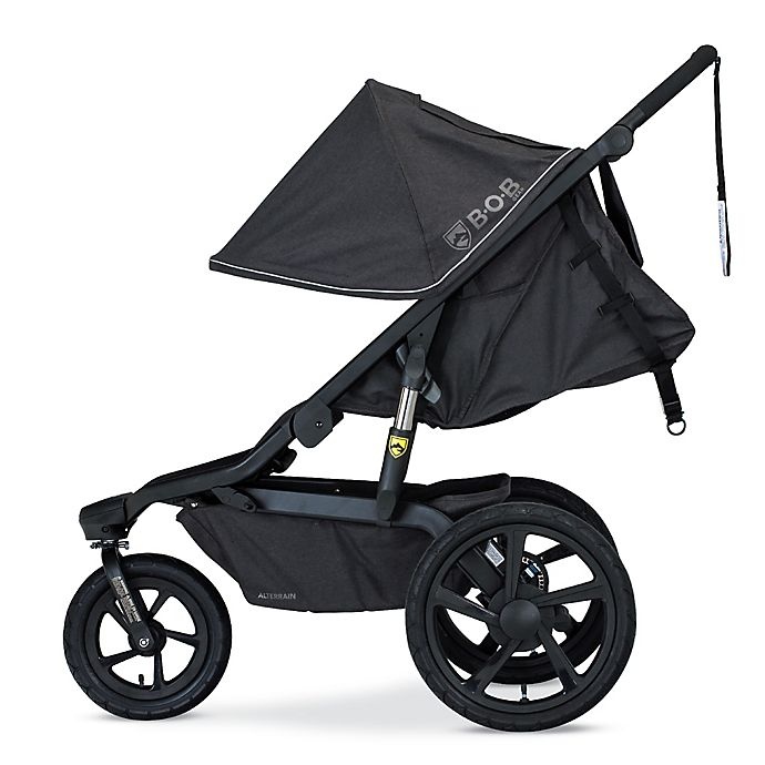 slide 11 of 12, BOB Gear Alterrain Jogging Stroller - Melange Black, 1 ct