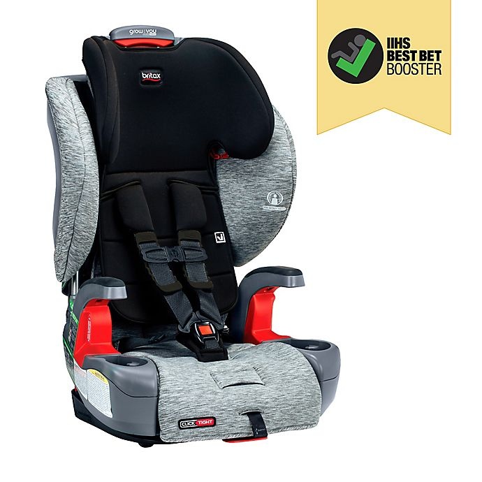 slide 3 of 14, Britax Grow With You ClickTight Harness-2-Booster Car Seat - Spark, 1 ct