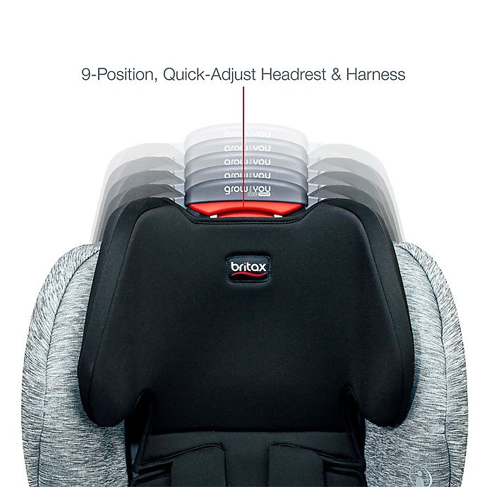 slide 2 of 14, Britax Grow With You ClickTight Harness-2-Booster Car Seat - Spark, 1 ct