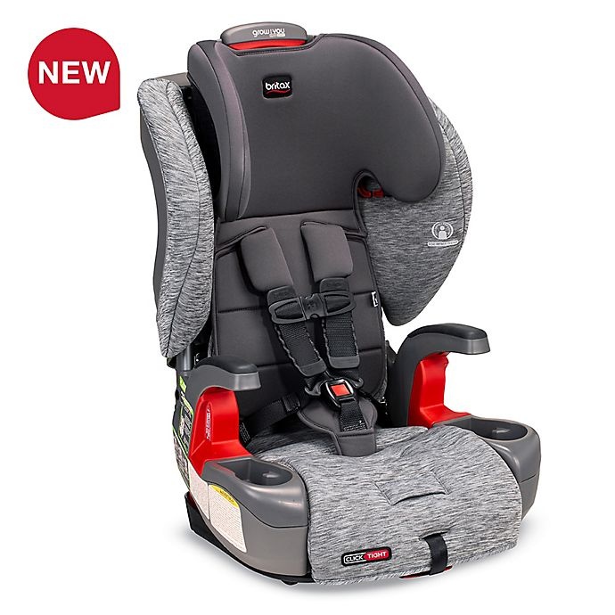 slide 6 of 14, Britax Grow With You ClickTight Harness-2-Booster Car Seat - Spark, 1 ct