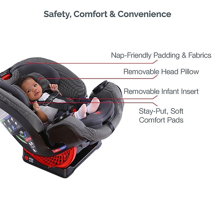 slide 15 of 15, Britax One4Life ClickTight SafeWash All-in-One Convertible Car Seat - Drift Grey, 1 ct