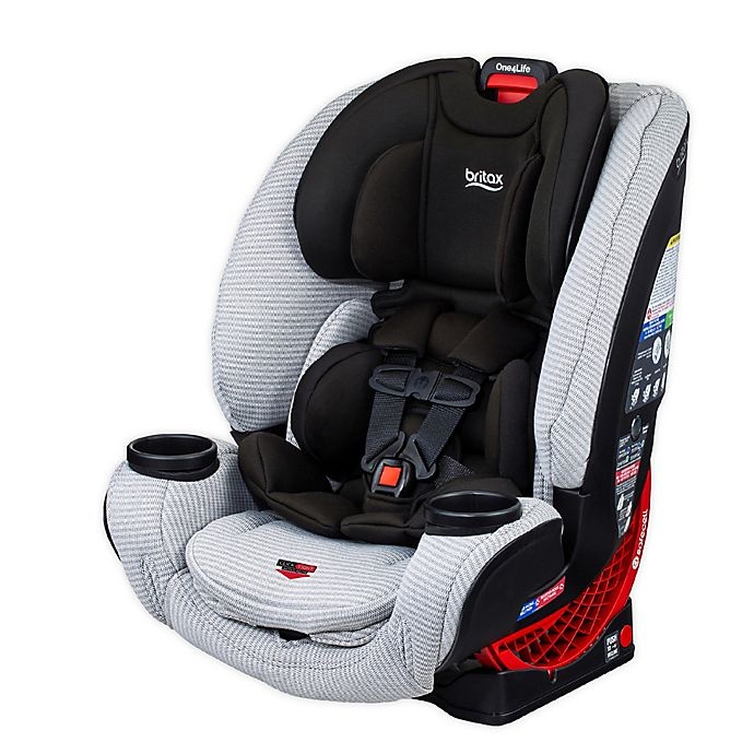 slide 1 of 12, Britax One4Life ClickTight Clean Comfort All-in-One Convertible Car Seat - Light Grey, 1 ct