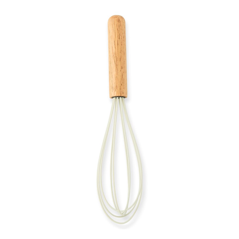 slide 2 of 3, Core™ Kitchen Silicone & Rubberwood Whisk - Beige, 1 ct