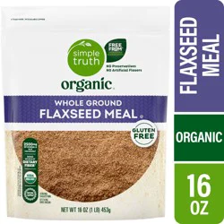 Simple Truth Organic Whole Ground Flaxseed Meal