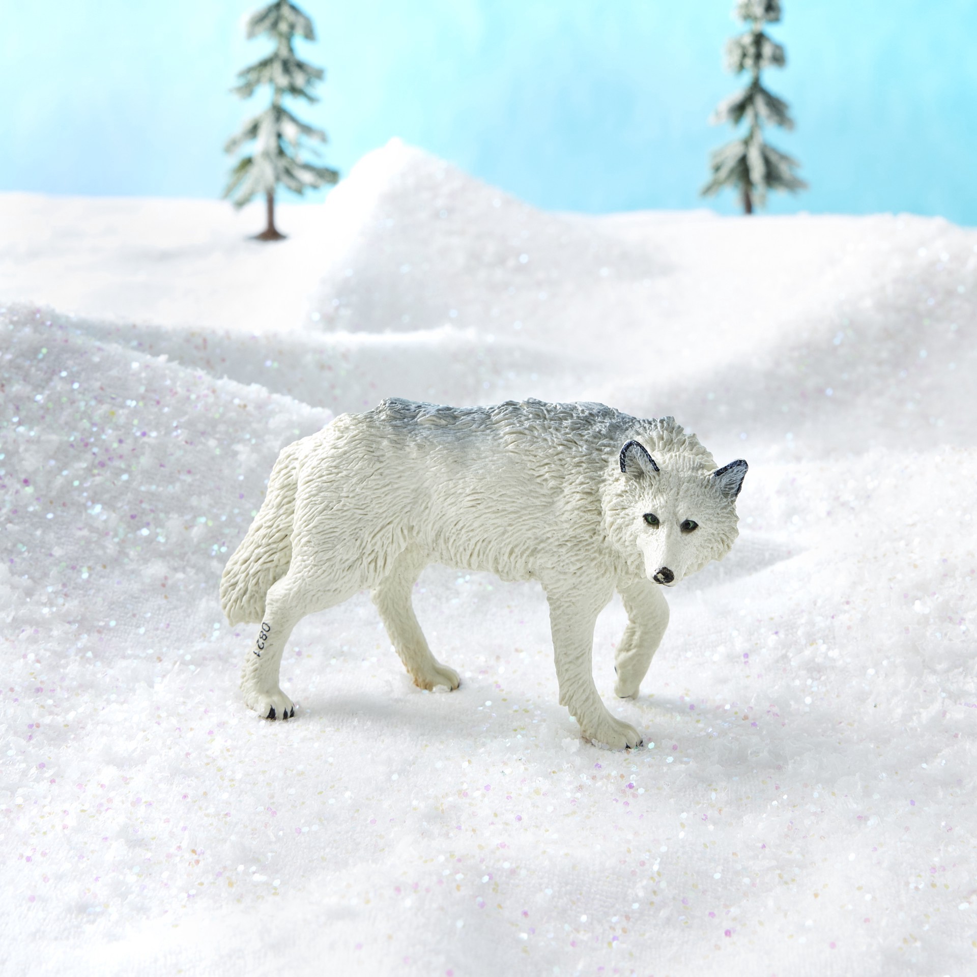 slide 2 of 2, Safari Ltd. Safari Ltd White Wolf, 3.75 in x 2.5 in