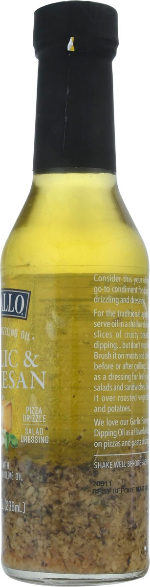 slide 3 of 14, DeLallo Garlic & Parmesan Dipping & Drizzling Oil, 1 ct