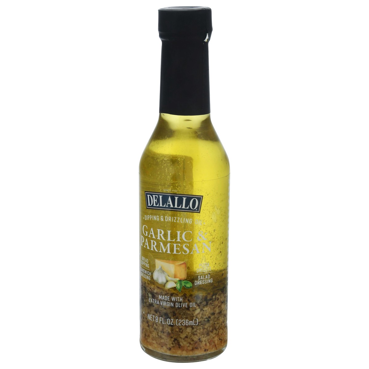 slide 10 of 14, DeLallo Garlic & Parmesan Dipping & Drizzling Oil, 1 ct