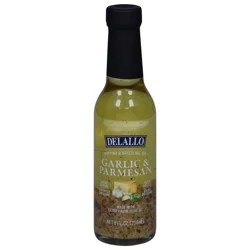 DeLallo Garlic & Parmesan Dipping & Drizzling Oil 8 fl oz