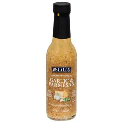 DeLallo Garlic & Parmesan Dipping & Drizzling Oil 8 fl oz