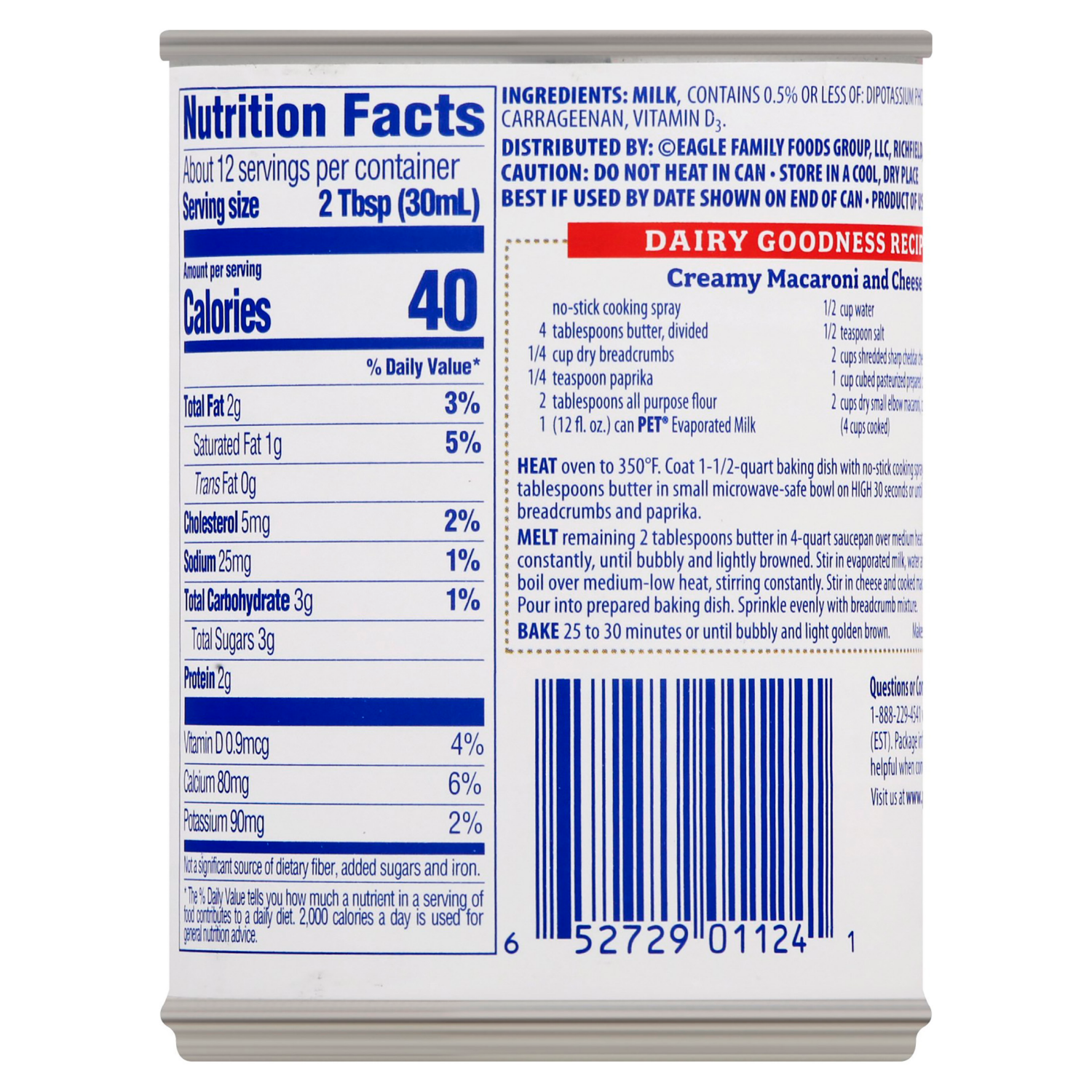 slide 2 of 6, Eagle Brand Pet Evaporated Milk 12 fl oz, 12 fl oz