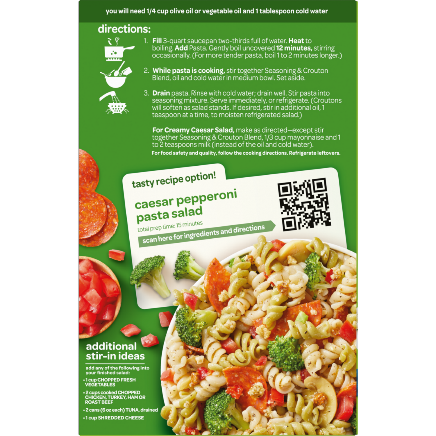 slide 2 of 4, Betty Crocker Suddenly! Caesar Pasta Salad - 7.25 oz, 7.25 oz