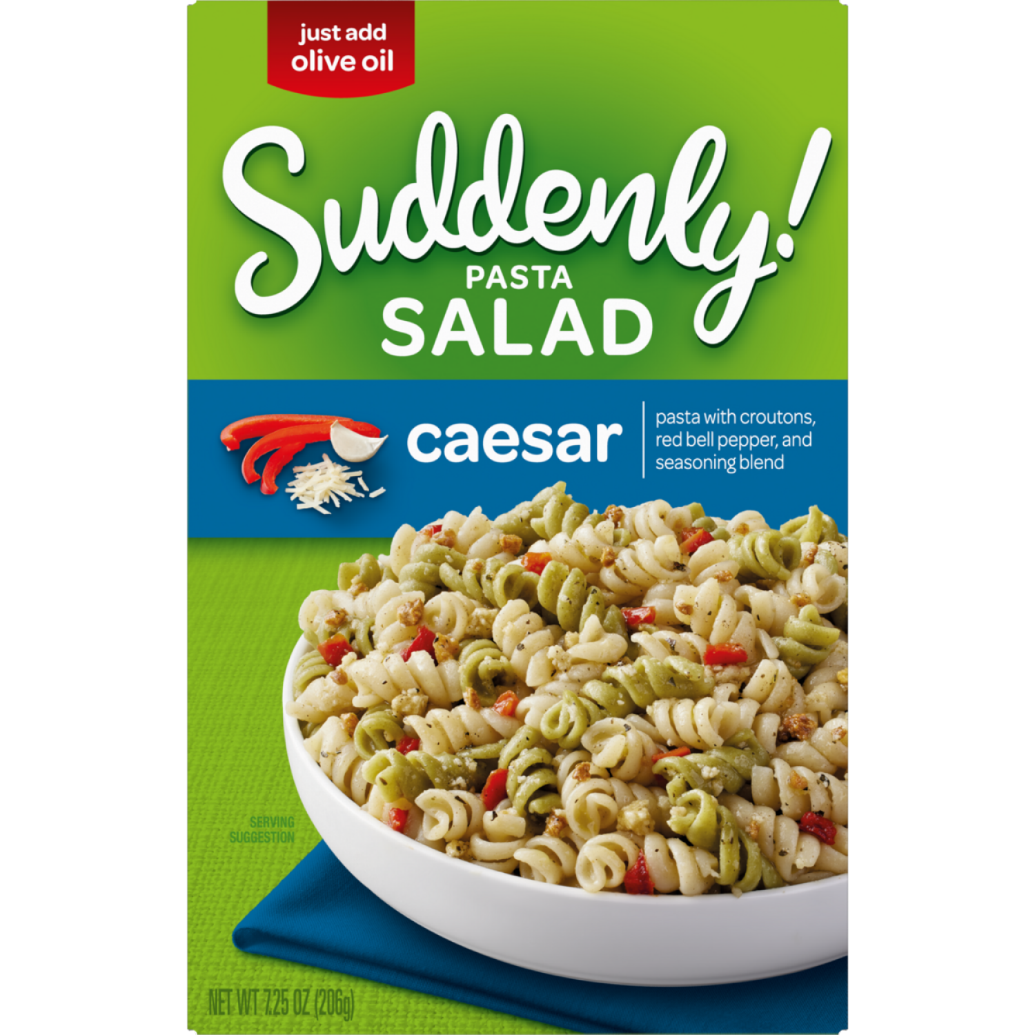 slide 1 of 4, Betty Crocker Suddenly! Caesar Pasta Salad - 7.25 oz, 7.25 oz