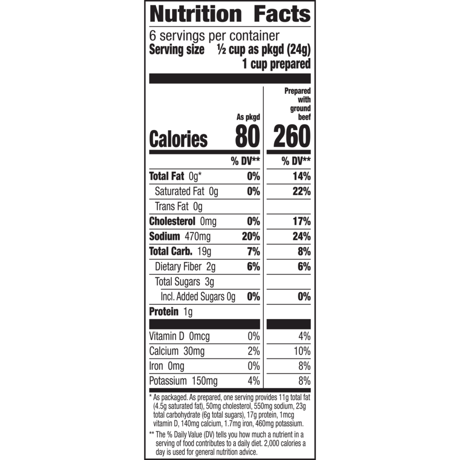 slide 2 of 4, Hamburger Helper Potatoes Stroganoff 5.0 oz, 5 oz
