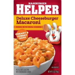 Hamburger Helper Deluxe Cheeseburger Macaroni Pasta & Sauce Mix 5.5 oz