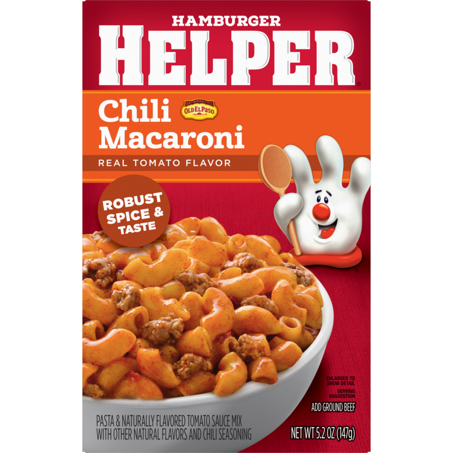 slide 1 of 6, Hamburger Helper Chili Macaroni Pasta & Sauce Mix 5.2 oz, 5.2 oz