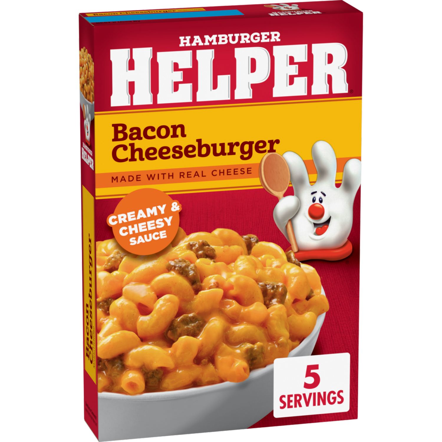 slide 5 of 6, Hamburger Helper Bacon Cheeseburger Pasta Meal Kit 5.1 oz, 5.1 oz