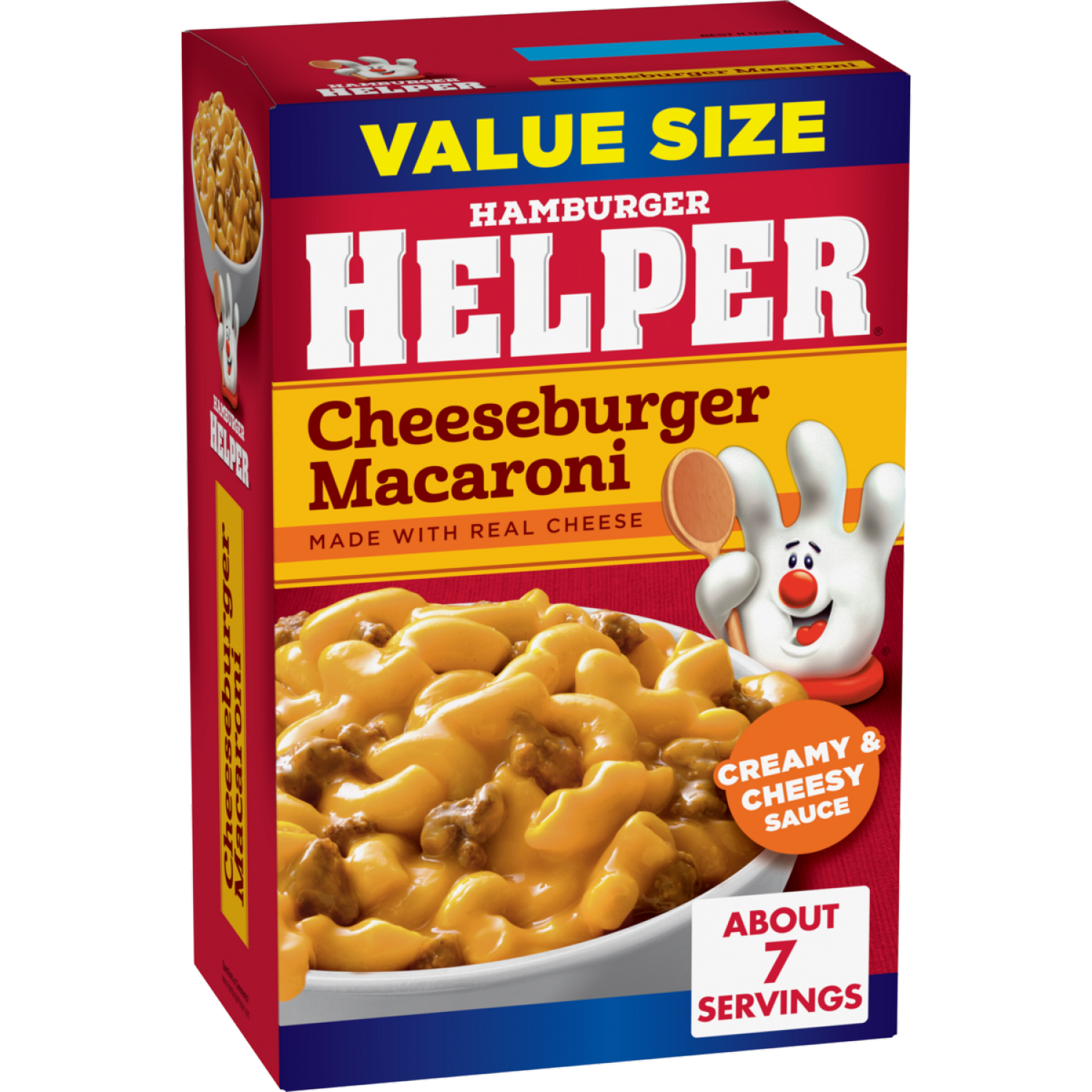 slide 1 of 3, Helper Creamy & Cheesy Sauce Macaroni Value Size 10.6 oz, 10.6 oz