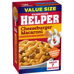 Helper Creamy & Cheesy Sauce Macaroni Value Size 10.6 oz