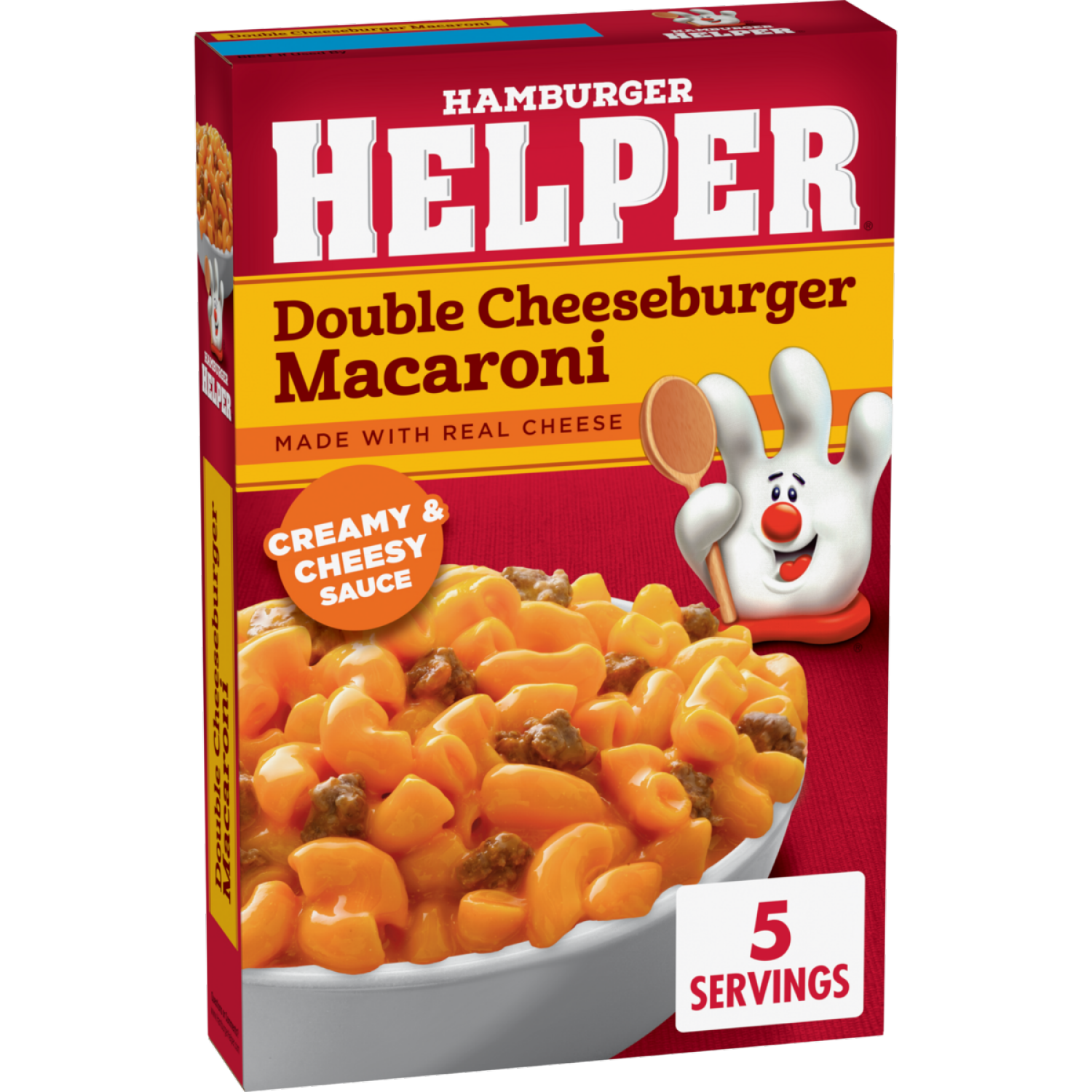 slide 1 of 6, Hamburger Helper Double Cheeseburger Macaroni Pasta & Sauce Mix - 6 oz, 6 oz