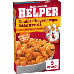 Hamburger Helper Double Cheeseburger Macaroni Pasta & Sauce Mix - 6 oz