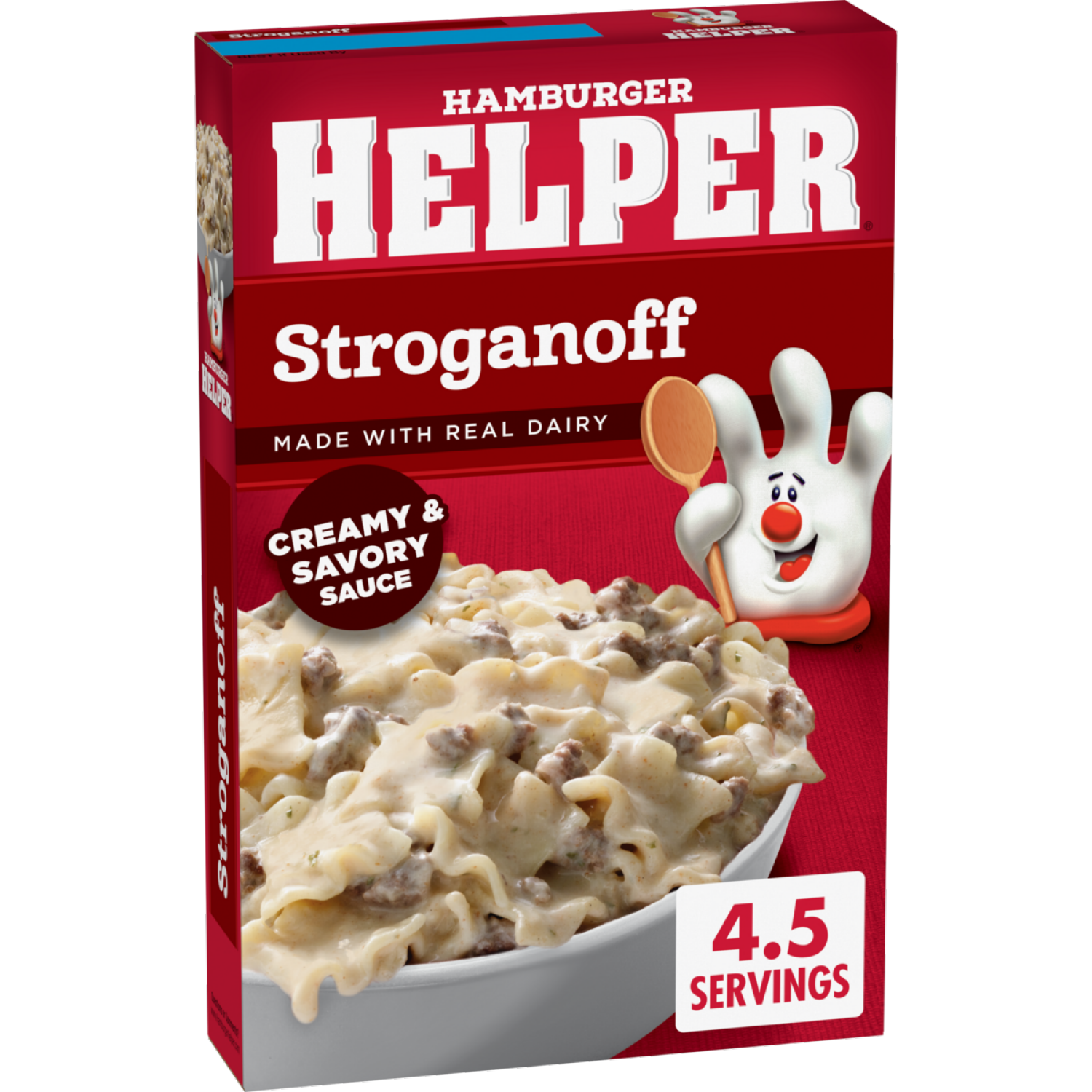 slide 1 of 5, Hamburger Helper Stroganoff Pasta and Sauce Mix 6.4 oz, 6.4 oz