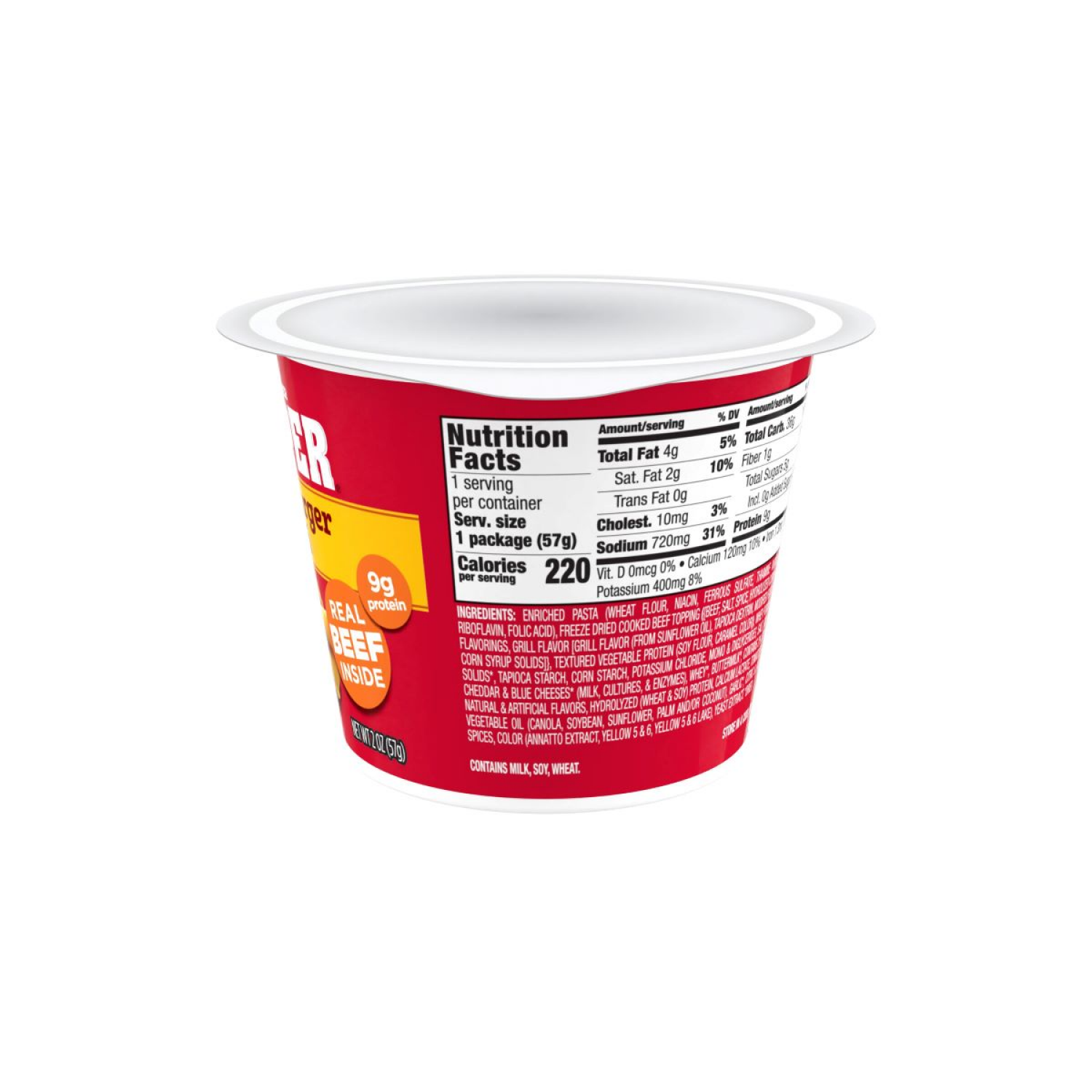 slide 4 of 4, Hamburger Helper Cheeseburger Macaroni Cup, 2 oz