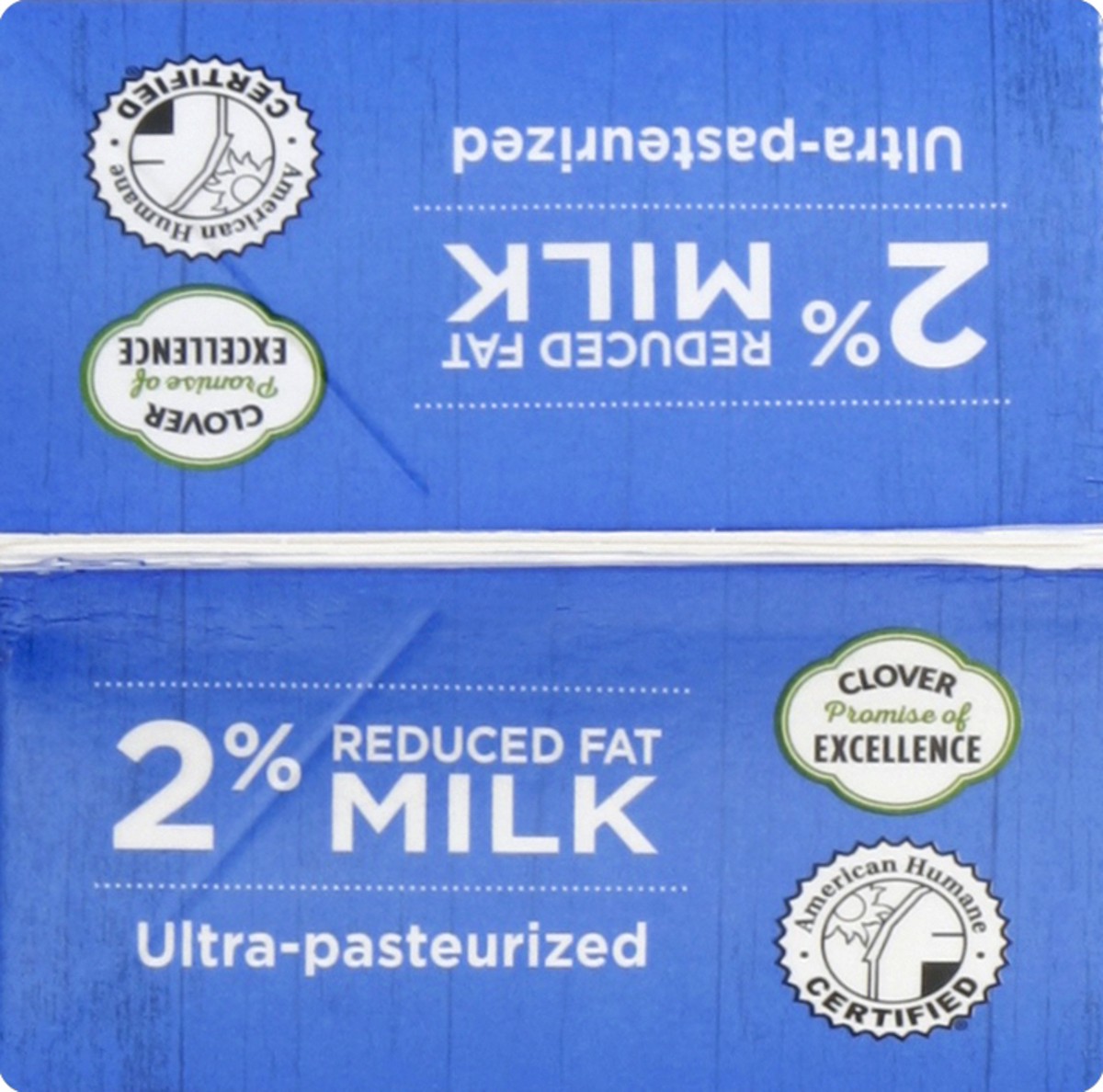 slide 2 of 4, Clover Milk, 2% Reduced Fat, 