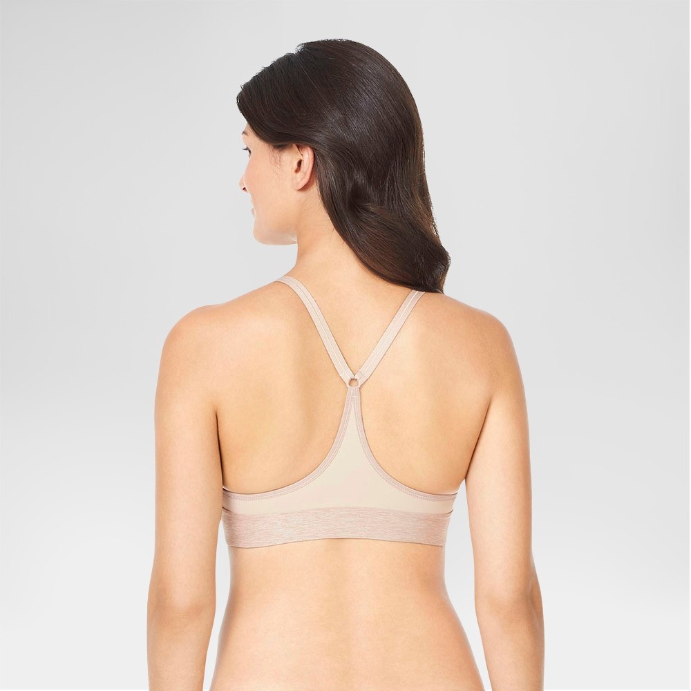 Simply Perfect by Warner's Women's Cooling Racerback Wirefree Bra - Toasted  Almond 38B 1 ct