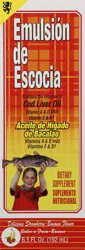 Emulsion de Escocia Strawberry-Banana Flavor Cod Liver Oil 6.5 oz