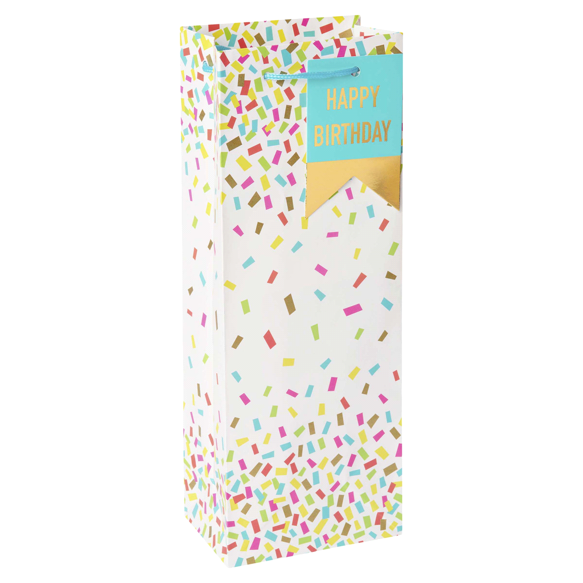 slide 1 of 13, American Greetings Beverage Bag, Confetti, 1 ct