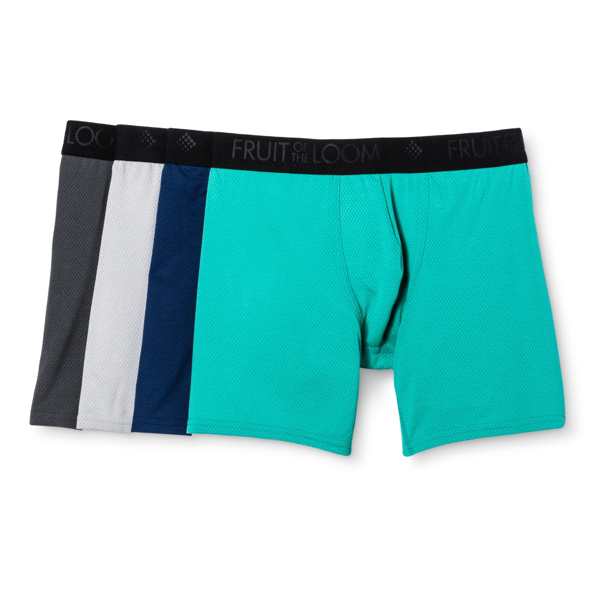 Fruit of the Loom Breathable Micro-Mesh Boxer Brief Underwear (3