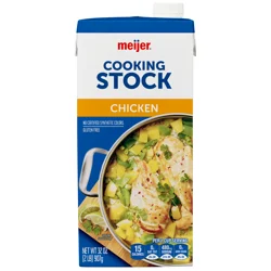 Meijer Chicken Stock, 32 Oz