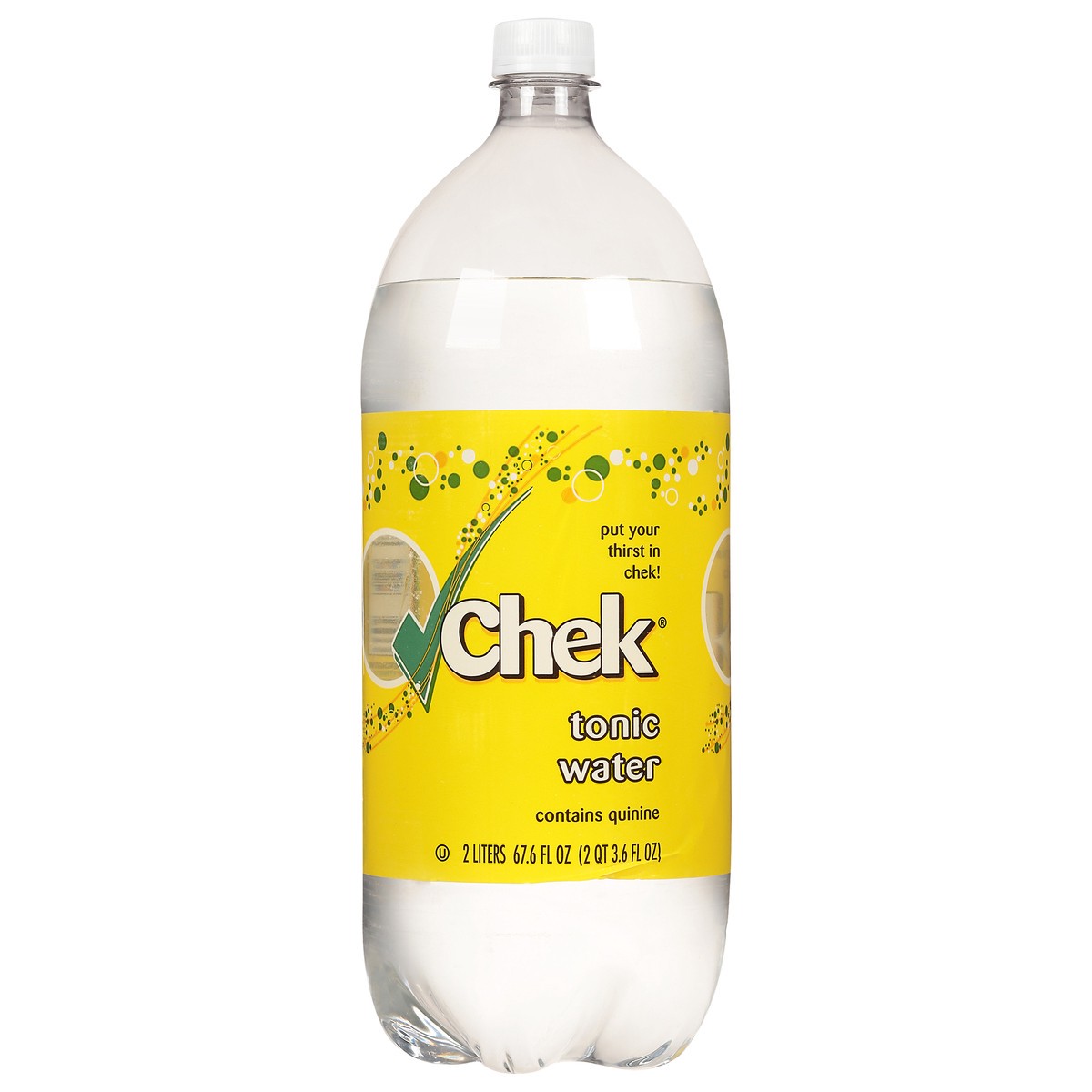 slide 3 of 9, Chek Tonic Water, 2 liter