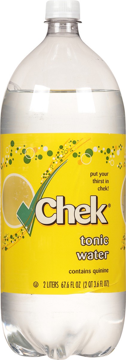 slide 6 of 9, Chek Tonic Water, 2 liter