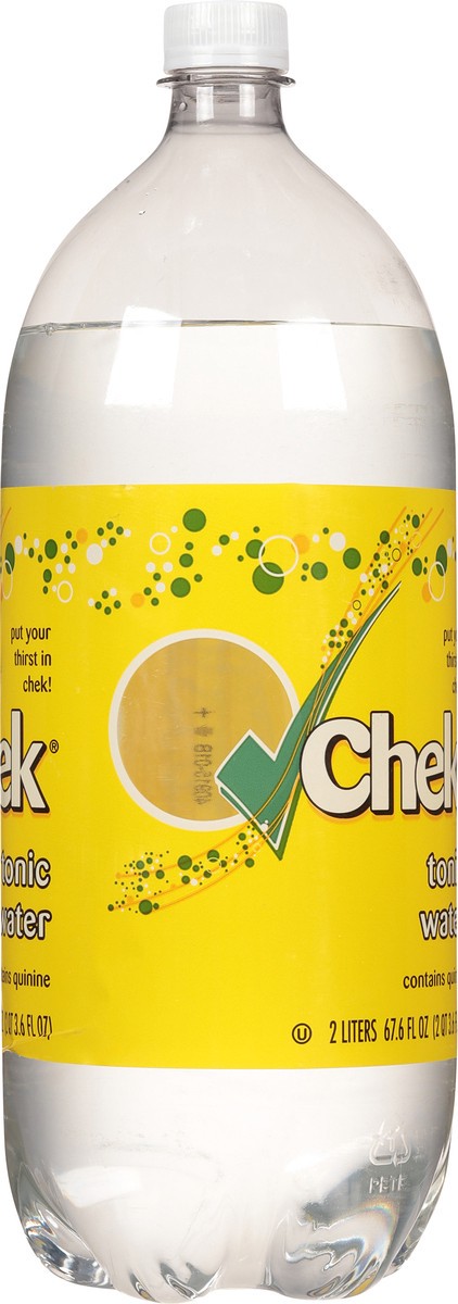slide 8 of 9, Chek Tonic Water, 2 liter