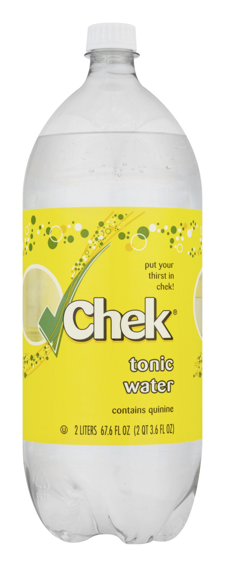 slide 1 of 1, Chek Tonic Water- 2 liter, 2 liter