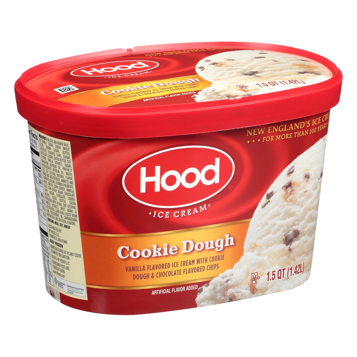 slide 2 of 10, Hood Cookie Dough Ice Cream, 1.5 qt