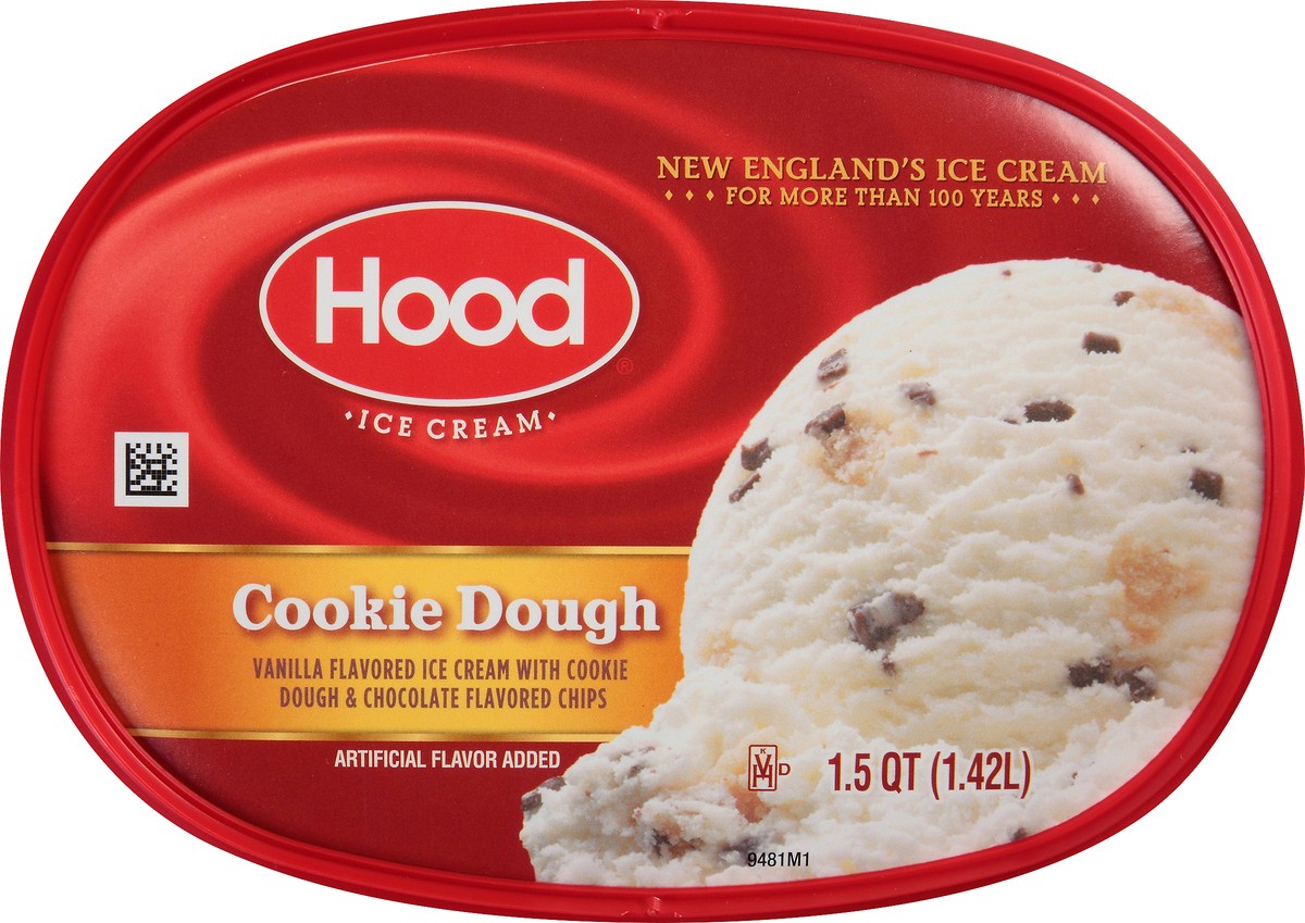 slide 6 of 10, Hood Cookie Dough Ice Cream, 1.5 qt