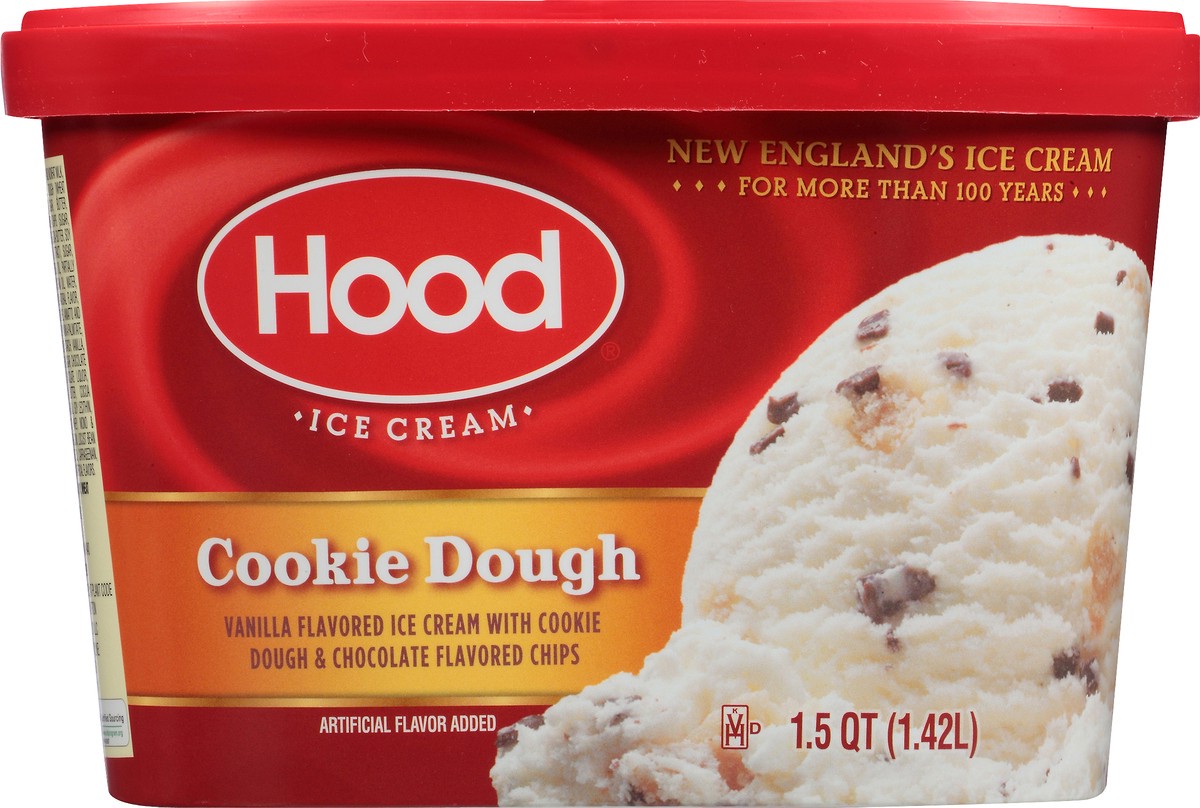 slide 9 of 10, Hood Cookie Dough Ice Cream, 1.5 qt