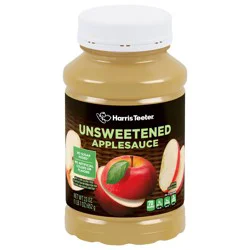 Harris Teeter Apple Sauce - Unsweetened - 23 oz