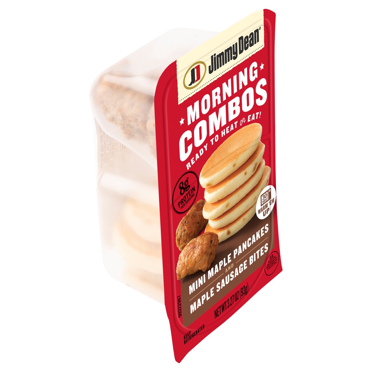 slide 3 of 11, Jimmy Dean Morning Combos, Mini Maple Pancakes and Maple Sausage Bites, 3.27 oz., 3.27 oz