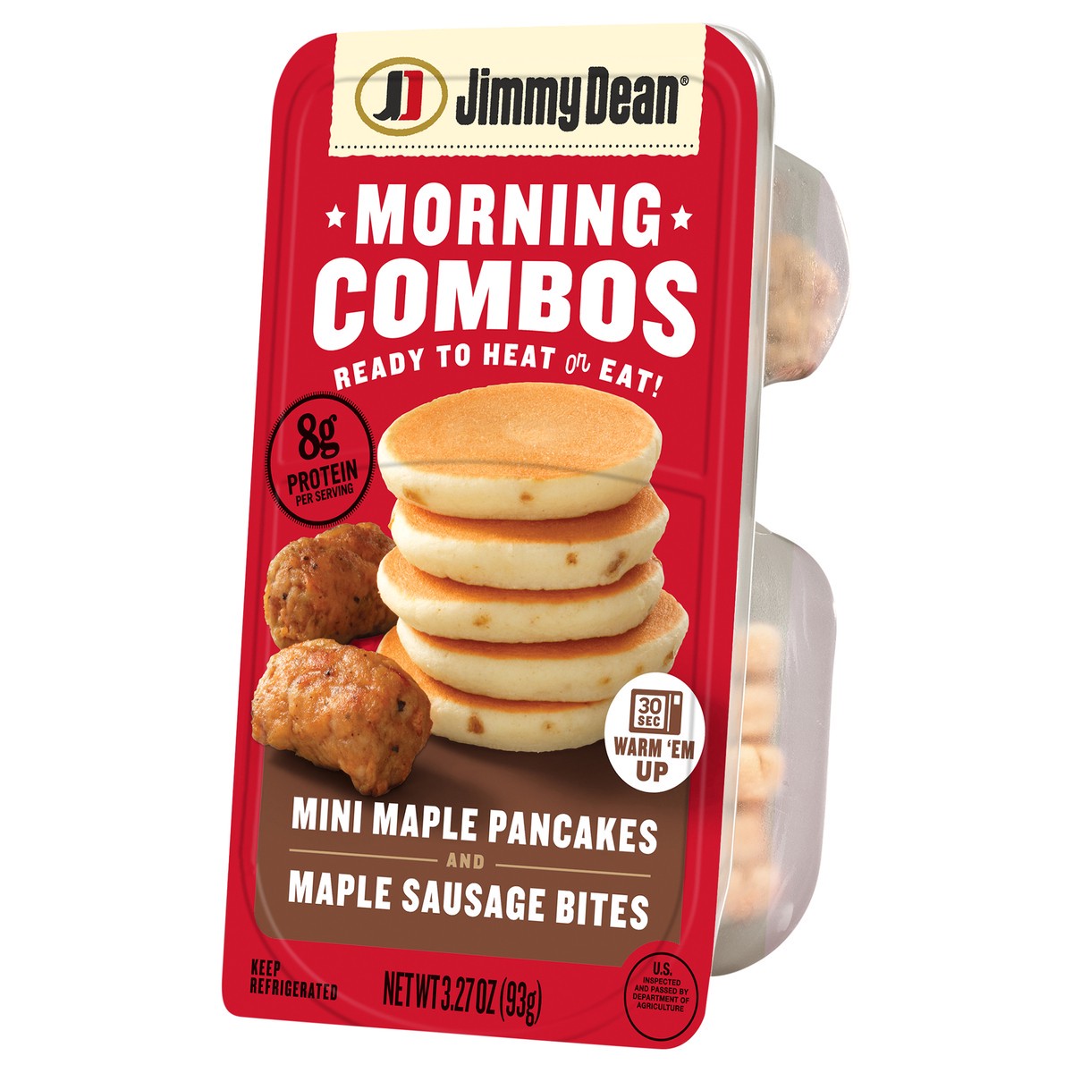 slide 11 of 11, Jimmy Dean Morning Combos, Mini Maple Pancakes and Maple Sausage Bites, 3.27 oz., 3.27 oz